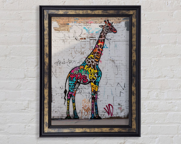 Graffiti Giraffe Wonder