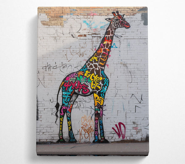 Graffiti Giraffe Wonder