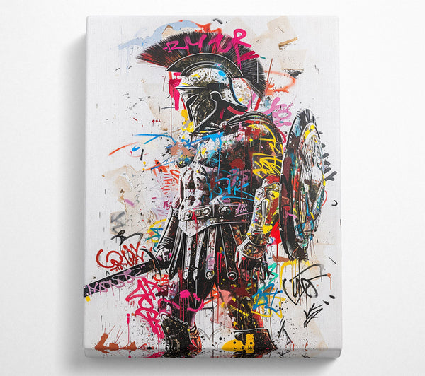 Graffiti Spartan