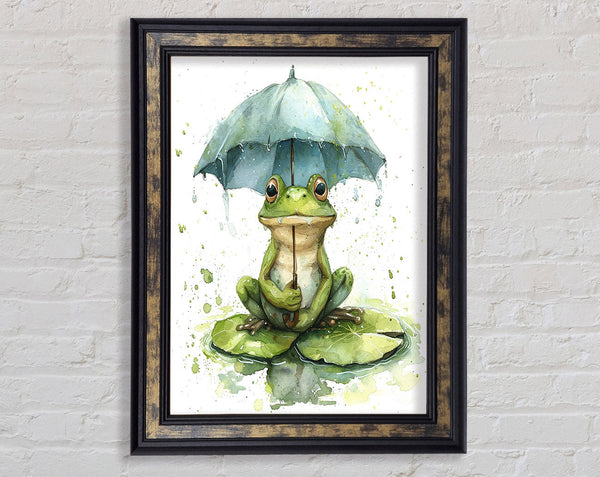 Happy Frog Umbrella