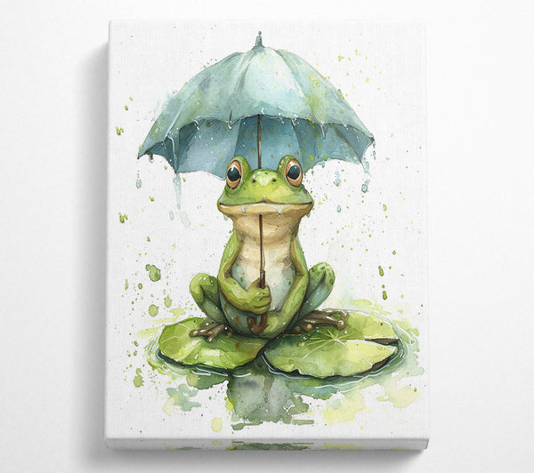 Happy Frog Umbrella