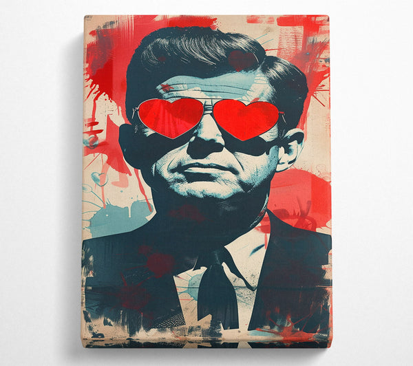 Jfk Heart Glasses