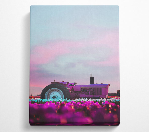 Lilac Tractor