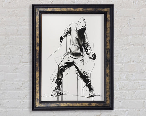 Line Drawing Banksy