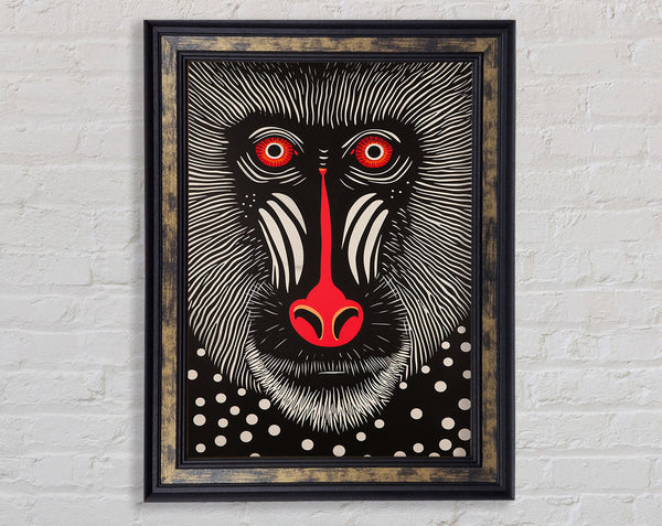 Mandrill Painting