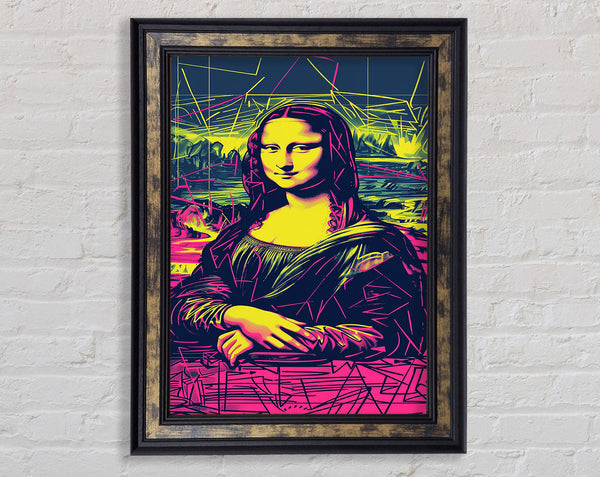 Neon Mona Lisa