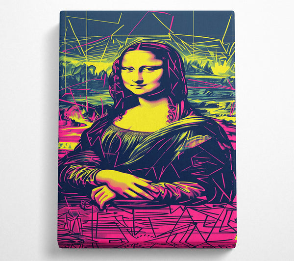 Neon Mona Lisa