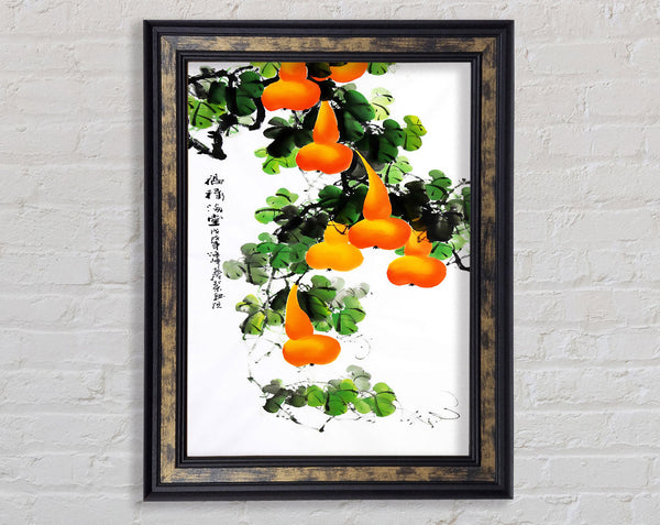 Oranges Hanging On Tree