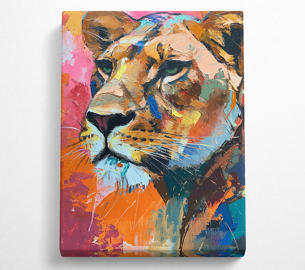 Paint Lioness