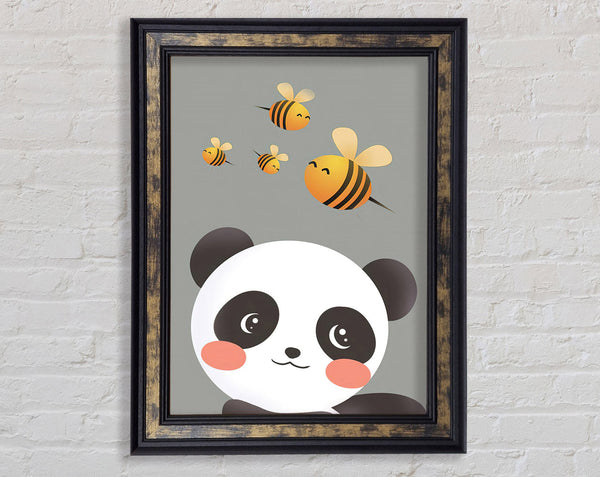 Panda And Bees