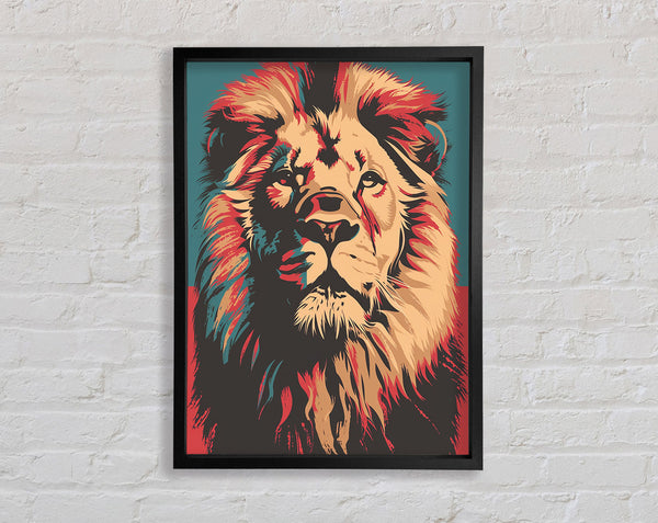 Pop Art Lion