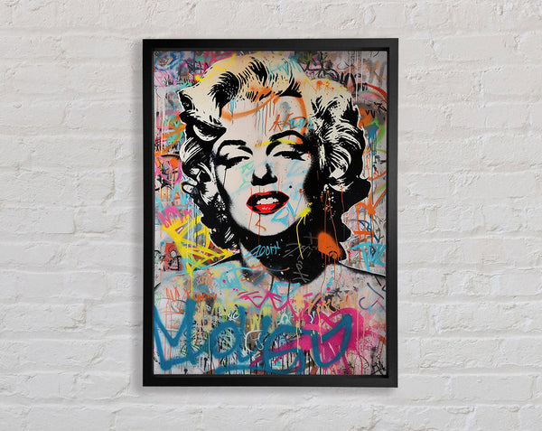 Pop Art Monroe Graffiti