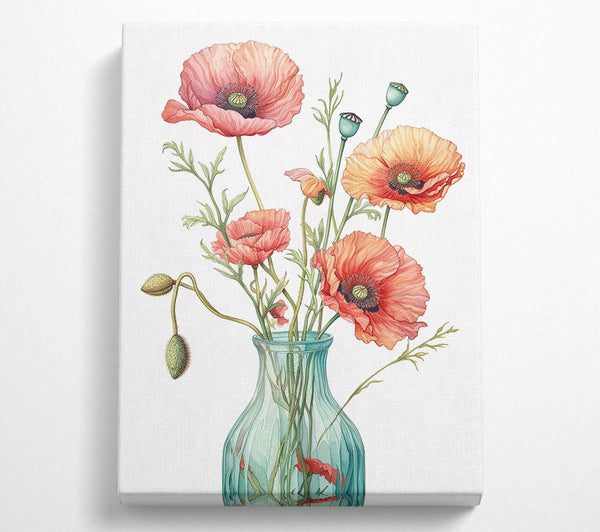 Poppies In A Vase