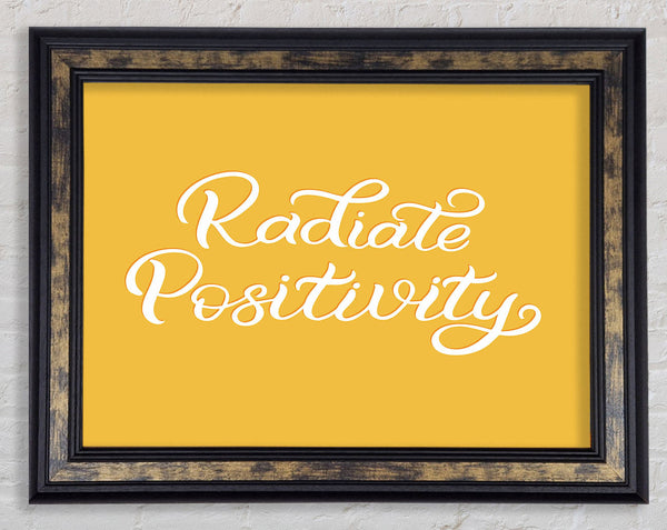 Radiate Positivity