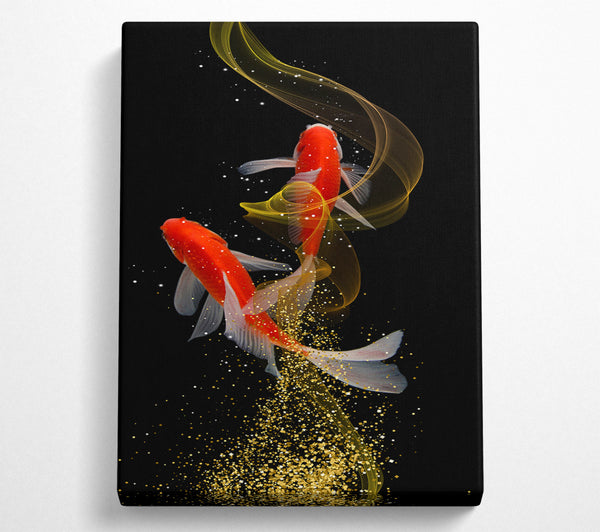 Red Koi Fish