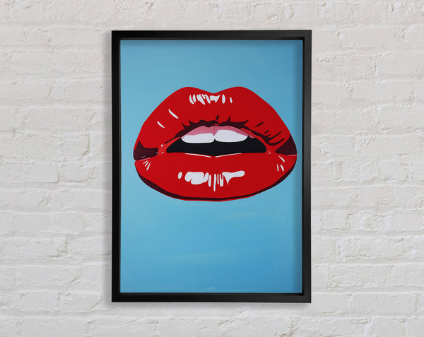 Red Lips Pop Art