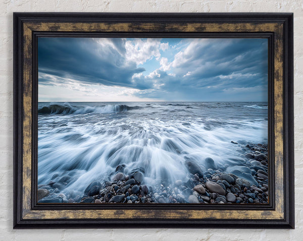 Rocky Beach Waves