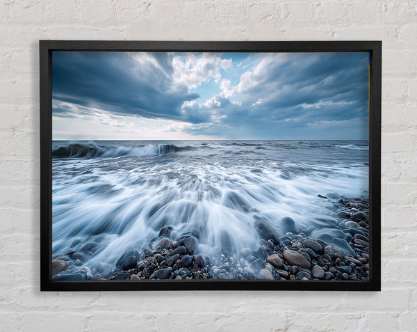 Rocky Beach Waves