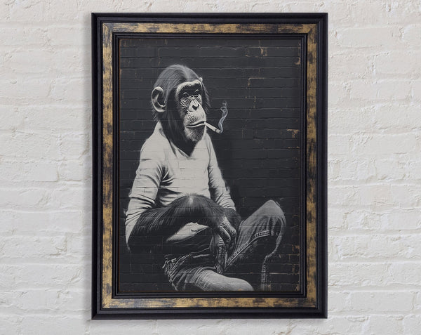 Smoking Chimp