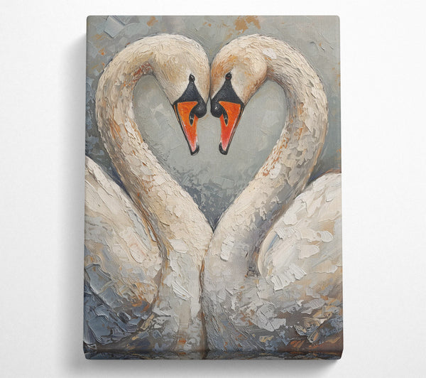 Swan Love Heart (1)