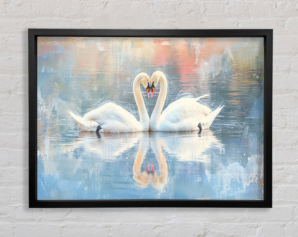 Swan Love Lake