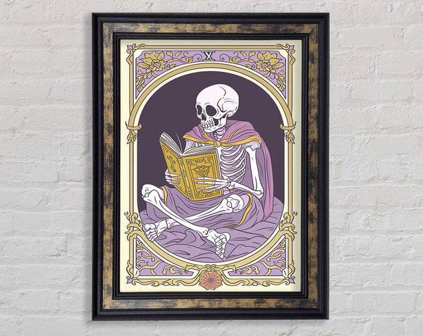 Tarot Card Reading Skeleton