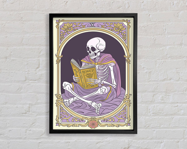 Tarot Card Reading Skeleton