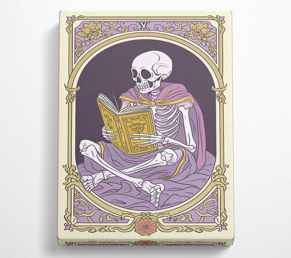 Tarot Card Reading Skeleton