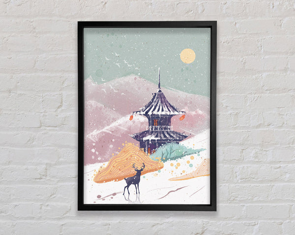 Temple In The Snow