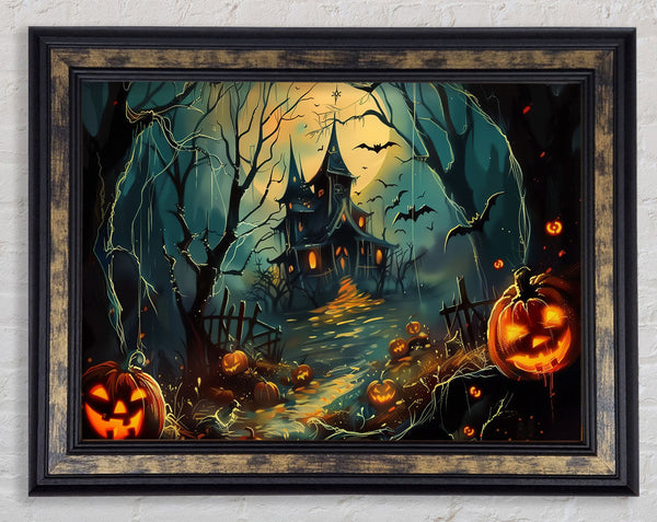 The Spooky Halloween House