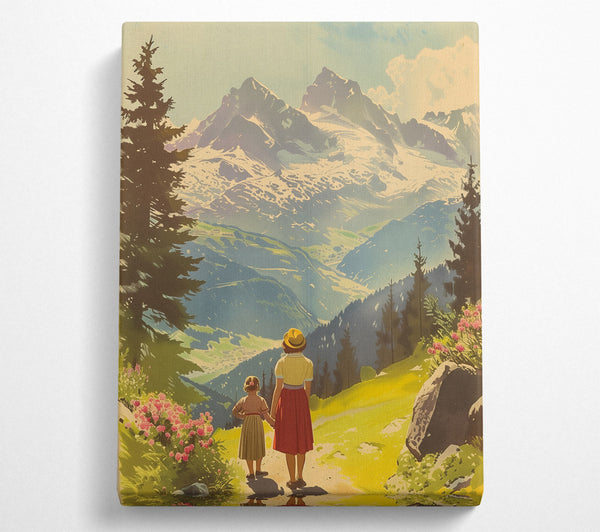 Travel Poster Mountains