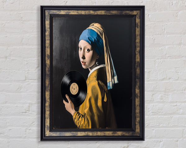 Vermeer Pearl Earring Record Dj