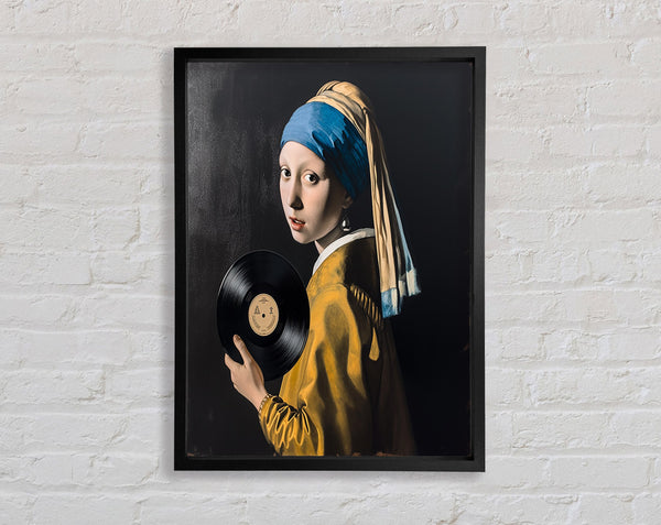 Vermeer Pearl Earring Record Dj