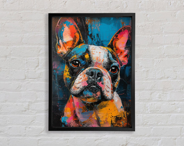 Watercolour French Bulldog Beauty