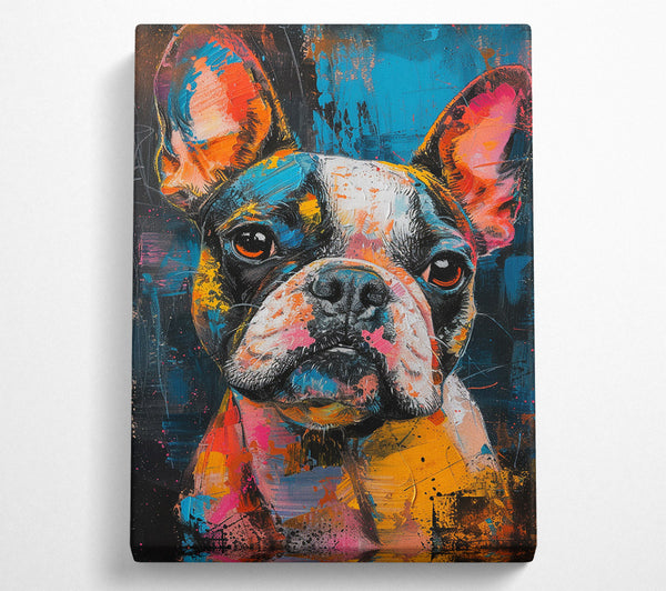 Watercolour French Bulldog Beauty