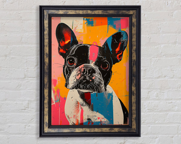 Watercolour French Bulldog