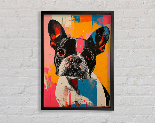 Watercolour French Bulldog