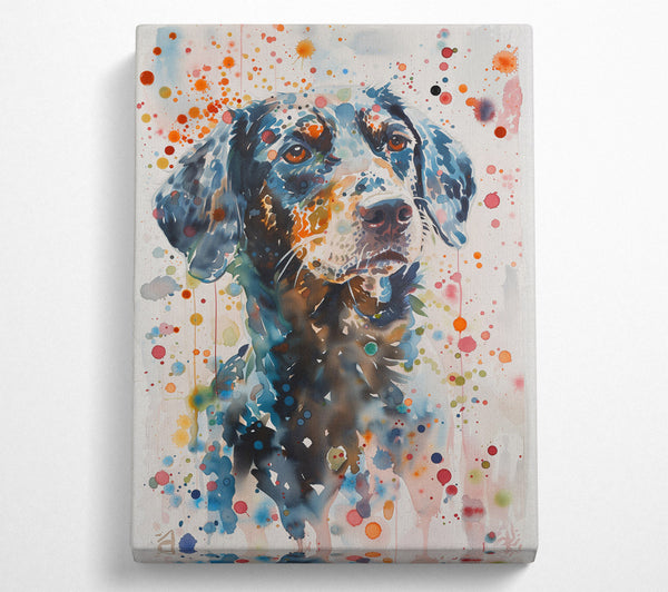 Watercolour Spots Dog