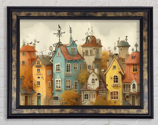 Whimsical Rooftops