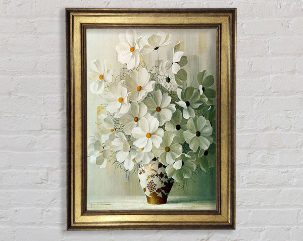 White Flower In A Vase