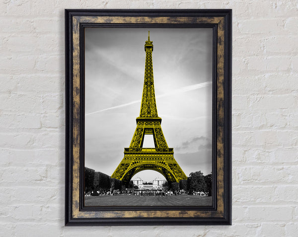 Yellow Eiffel Tower