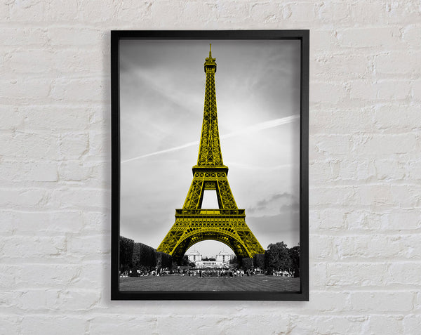 Yellow Eiffel Tower