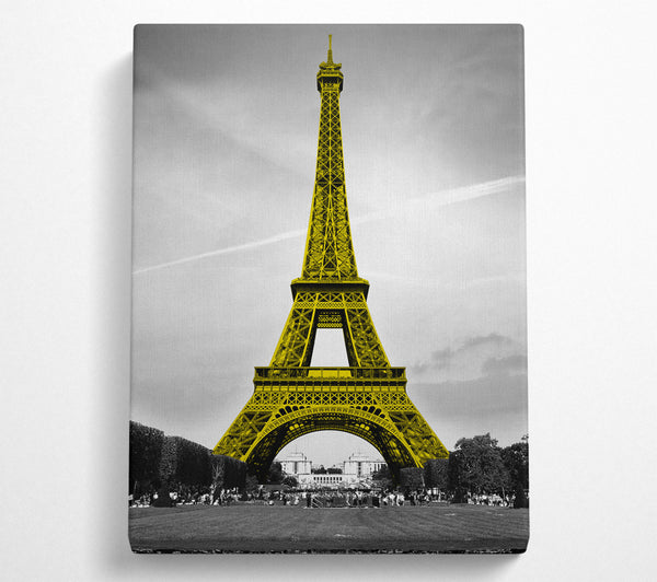 Yellow Eiffel Tower