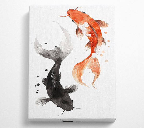 Yin And Yang Koi