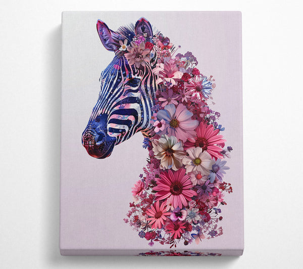 Floral Zebra