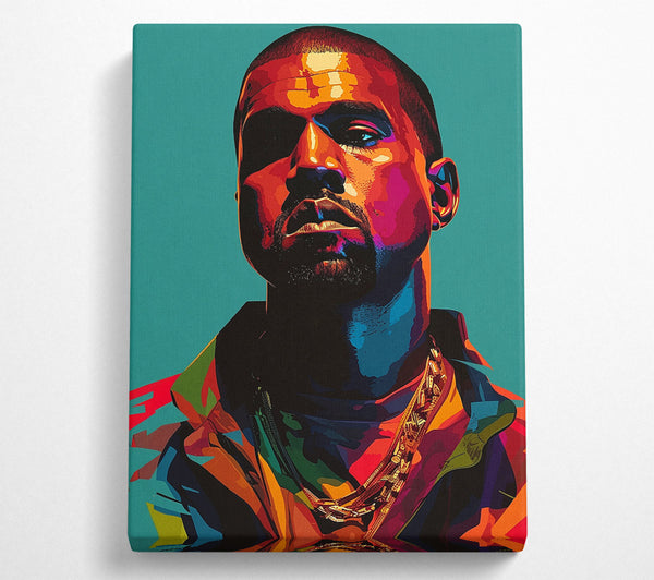 Kanye West In Pop Art