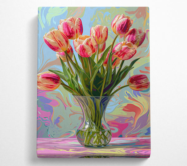 Tulips In A Vase