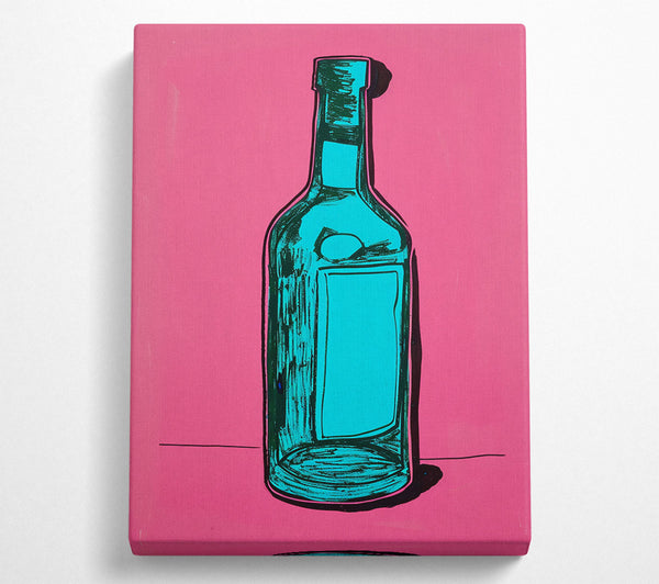 The Artwork Could Be Called The Blue Bottle.