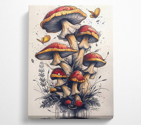 My Artwork Could Be Called Fungi Forest.