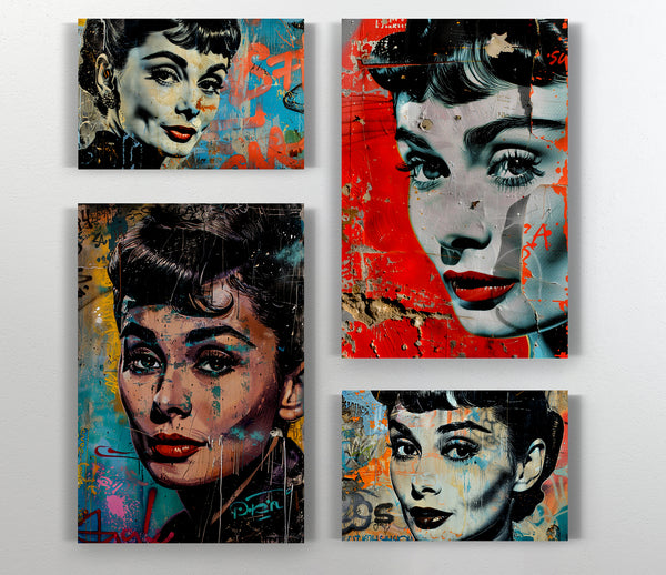 Audrey Hepburn Grafitti